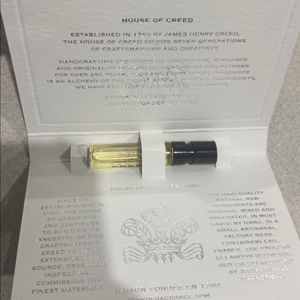 Creed Oud Zarian Sample For Discovery